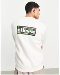 Sudadera con logo pequeño en diveria Ellesse de hombre de color Azul | Lyst