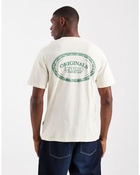 Jack & Jones - Oversized Originals T-Shirt With Back Print - Lyst