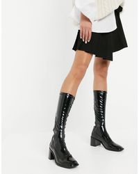 e8 by miista lilly leather platform boots