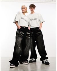Collusion - Wide Leg Cord Pants - Lyst