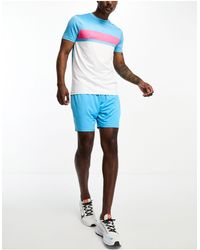 Threadbare - – fitness – tennis-set mit t-shirt und shorts - Lyst