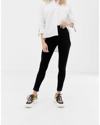 ONLY - Royal - jean skinny taille haute - Lyst