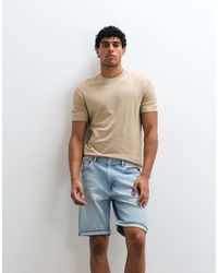Mango - Classic Fine Knit T-Shirt - Lyst