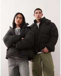 Collusion - Unisex Puffer Jacket With Hood - Lyst
