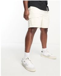 Another Influence - Plus Twill Cargo Shorts - Lyst