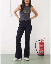 Wrangler - Flared Jean With Front Pockets - Lyst
