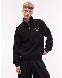 Carhartt - Longhand Half Zip Sweatshirt - Lyst