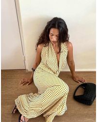 NA-KD - Halterneck Maxi Dress - Lyst