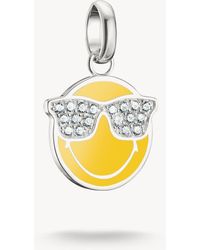 Thomas Sabo - Smileyworld Sunglasses Charm Pendant Connect - Lyst