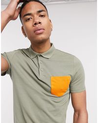 asos mens polo shirts