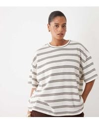 ASOS - Asos Design Curve Oversized T-shirt Co-ord - Lyst