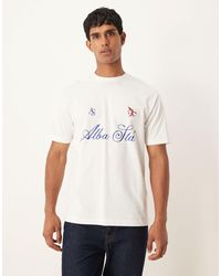 ASOS - – relaxed-fit-t-shirt aus schwerem material - Lyst