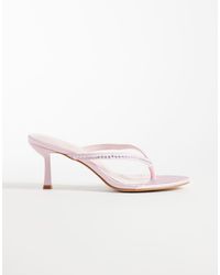 SIMMI - Simmi London Iris Heeled Toe Post Sandals - Lyst