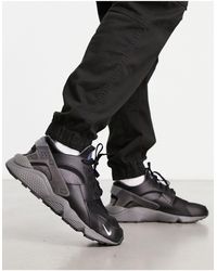 Nike - Air huarache - sneakers nere e grigie - Lyst