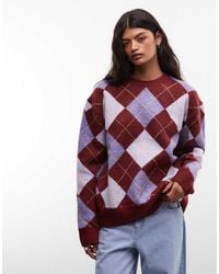Susmie's - Long Sleeve Fuzzy Knit Jumper - Lyst