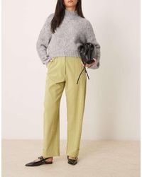 ASOS - Trouser With Tab Hem And Pocket Flap Detail - Lyst