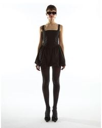 Collective The Label - Bubble Hem Corset Mini Dress - Lyst