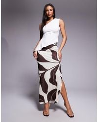 Forever New - Mesh Slit Side Maxi Skirt Co-Ord - Lyst