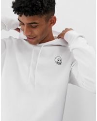 Cheap Monday Hoodie Met Logo In Wit