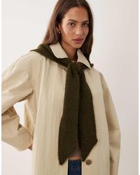 ASOS - Wide Tie Triangle Scarf - Lyst