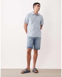 New Look - Denim Bermudashort - Lyst