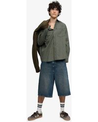 Bench x Superdry & Co - Skater Check Long Sleeve Shirt - Lyst