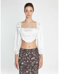 Collective The Label - Corset Crop Top - Lyst