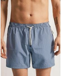 Intimissimi - Reversible Striped Swim Shorts - Lyst