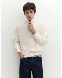 Pull&Bear - Half-Zip Jumper - Lyst