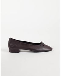 Mango - Heeled Ballet Flats - Lyst