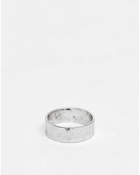 ASOS Brede Ring - Metallic