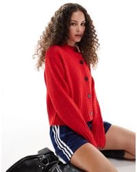 Collusion - – flauschige, strukturierte strickjacke - Lyst