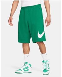 Nike - Sportswear Club Pantalón corto estampado Verde - Lyst