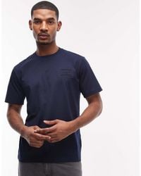 Lacoste - Embossed Logo Relaxed Fit T-shirt - Lyst
