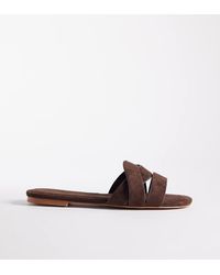 SIMMI - Simmi London Wide Fit Jade Flat Sandals - Lyst