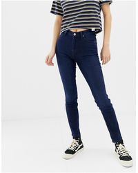 lee skyler high waist skinny jeans