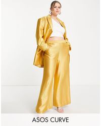 Pantalon ancho moda de Pantalones para Mujer de ASOS | FASHIOLA.es