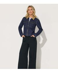 PixieGirl - Petite Denim Trucker Jacket - Lyst