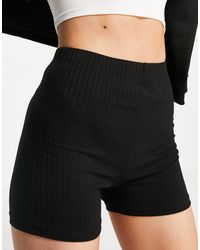 ASOS Hot Pant legging Short - Black