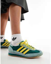 adidas Originals - Sl 72 og - sneakers verdi e gialle - Lyst