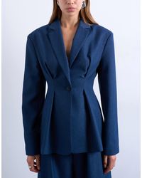 TOPSHOP - Co Ord Extreme Cinched Waist Blazer - Lyst