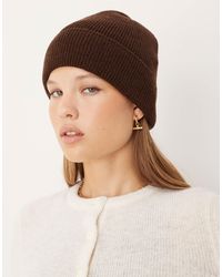 ASOS - – feinstrick-wollmütze - Lyst