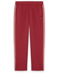 Lyle & Scott - Mid Bottoms Striped Taped Trackpant - Lyst
