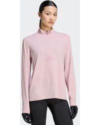 adidas Originals - Terrex Xperior Half Zip Long Sleeve T-shirt - Lyst