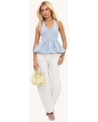 Loavies - Devotion's Journey Halter Top With Polka Dots - Lyst