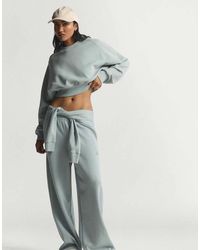 adidas Originals - Soft Lux Straight Leg Pants - Lyst