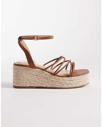 SEQWL - Strappy Espadrille Wedge Sandals - Lyst