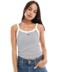 Levi's - Camiseta De Tirantes Básica A De Estilo Deportivo Con Logo De -Gris - Lyst