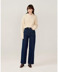 OMNES - Jeans Orielle High-Rise Patch Pockets Flared Leg Jean - Lyst