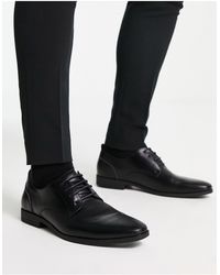 River Island - Formal Pointed Derby Shoes - Lyst